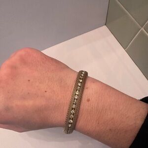 Gold Crystal Bracelet